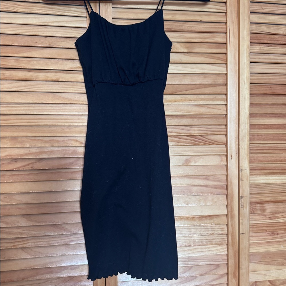 Elegant Black Sleeveless Dress